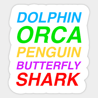 Free! Iwatobi Animals Sticker